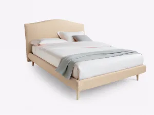 Letto con testiera arrotondata Lyle Modern di Noctis