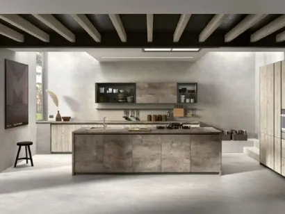 Cucina Moderna con isola Mia 2021 new di Mobilegno