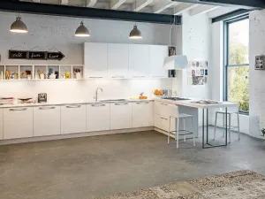 Cucina Moderna con penisola Mia 10 di Mobilegno